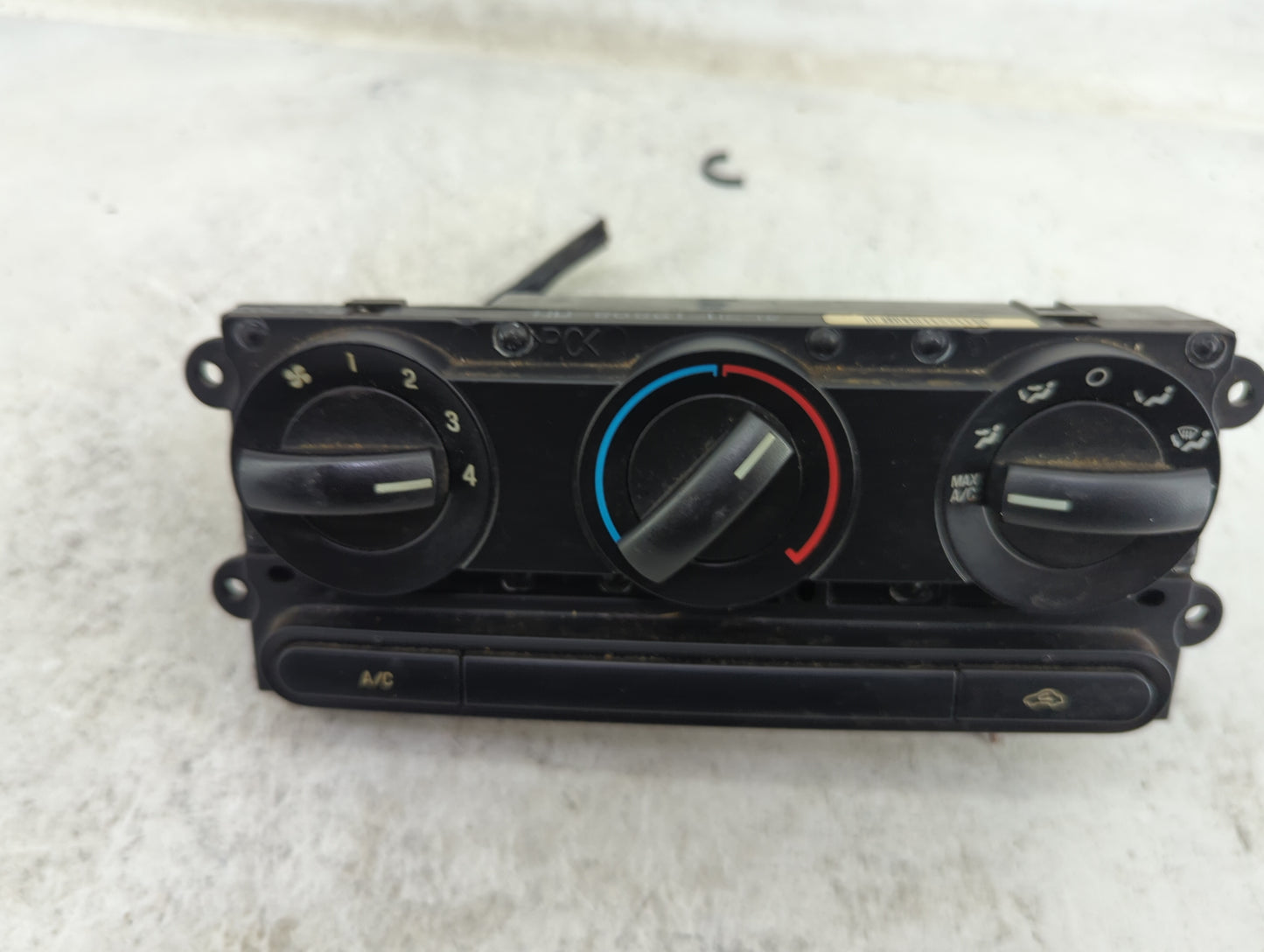 2004 Ford F150 Climate Control Module Temperature AC/Heater Replacement Fits Fits 2005 2006 2007 2008 OEM Used Auto Parts - 