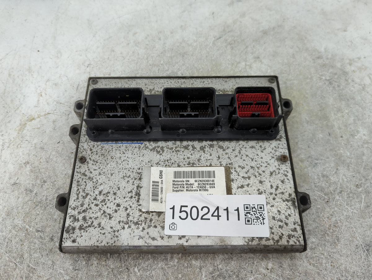 2004 Ford F150 PCM Engine Control Computer ECU ECM PCU OEM P/N:4U7A-12A650-GVA 6EZN283A69, 6EZN2830014E, M799G Fits OEM Used