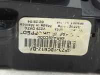 2004-2007 Ford Freestar Climate Control Module Temperature AC/Heater Replacement P/N:4F23-18C612-BC 4F2318C612BC Fits OEM Us