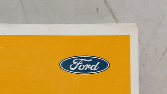 2004 Ford Freestyle Owners Manual Book Guide OEM Used Auto Parts