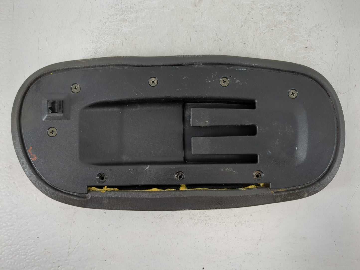 2003-2004 Ford Mustang Center Console Armrest Cover Lid Fits Fits 2003 2004 OEM Used Auto Parts - Oemusedautoparts1.com