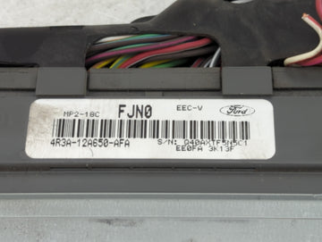 2004 Ford Mustang PCM Engine Control Computer ECU ECM PCU OEM P/N:4R3A-12A650-AFA Fits OEM Used Auto Parts