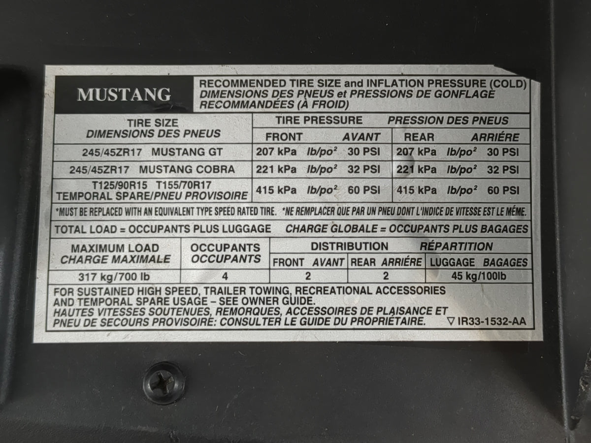 2004 Ford Mustang Passenger Glove Box Door Storage Compartment - Oemusedautoparts1.com