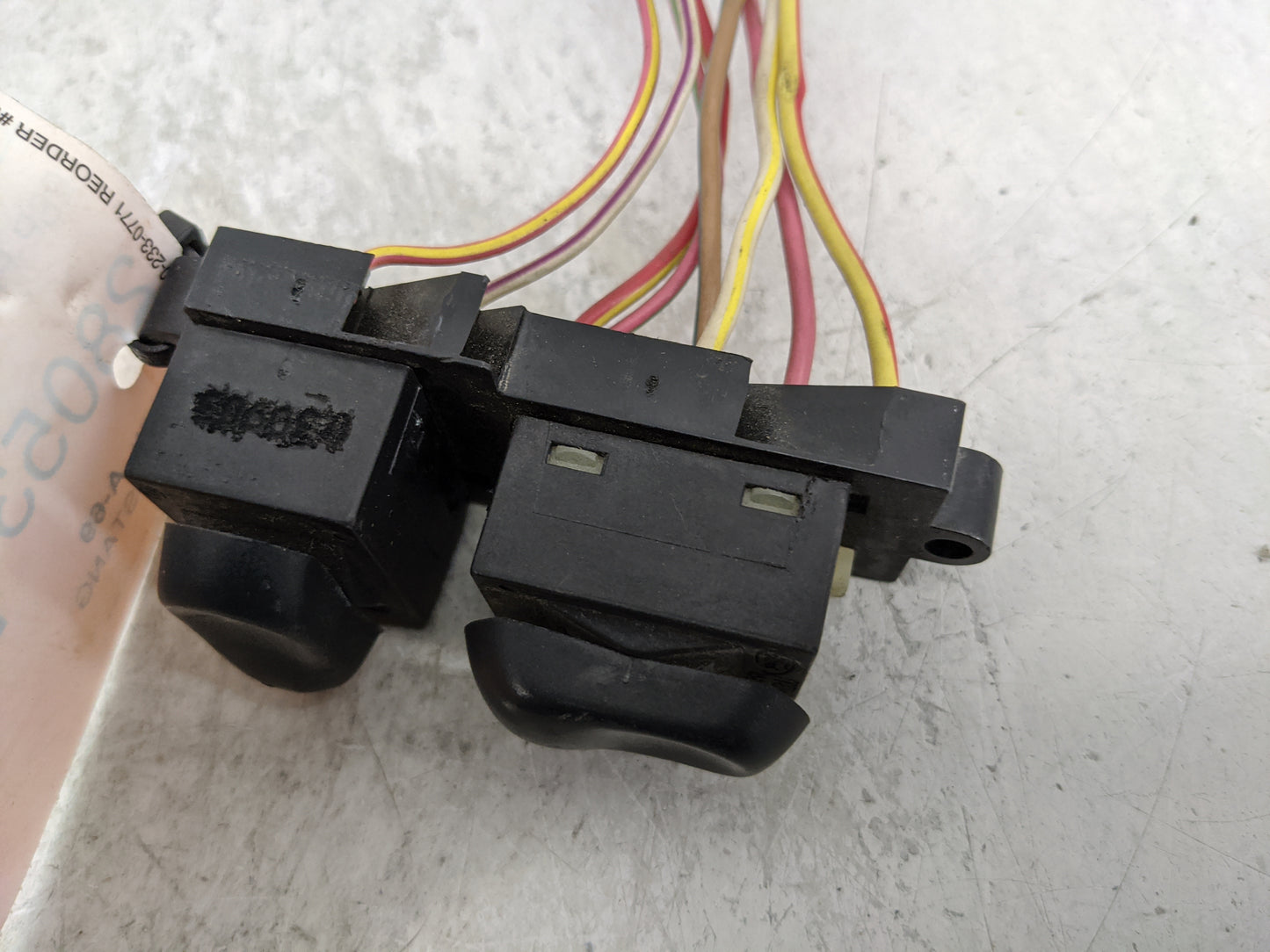 2004 Ford Mustang Master Power Window Switch Replacement Driver Side Left Fits OEM Used Auto Parts - Oemusedautoparts1.com