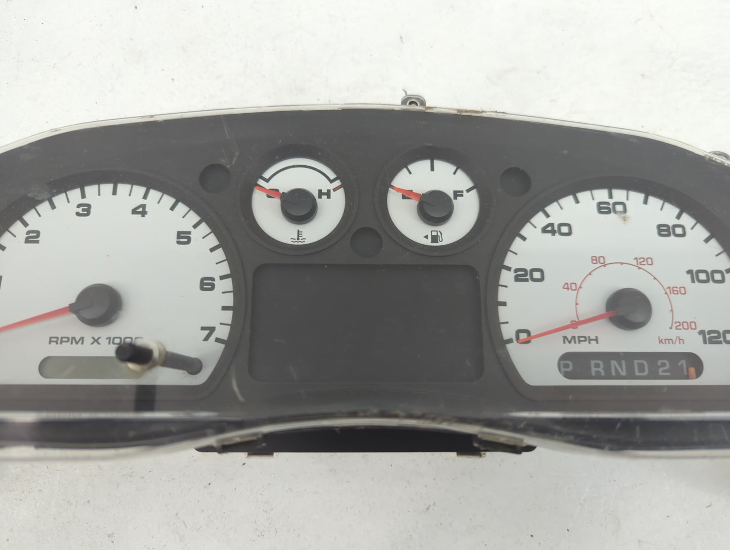 2004 Ford Ranger Instrument Cluster Speedometer Gauges P/N:4L54 10849 CJ MX157520-1896 Fits OEM Used Auto Parts - Oemusedaut