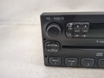 2004 Ford Ranger Radio AM FM Cd Player Receiver Replacement P/N:YW7F-18C815-CA DT107284 Fits OEM Used Auto Parts