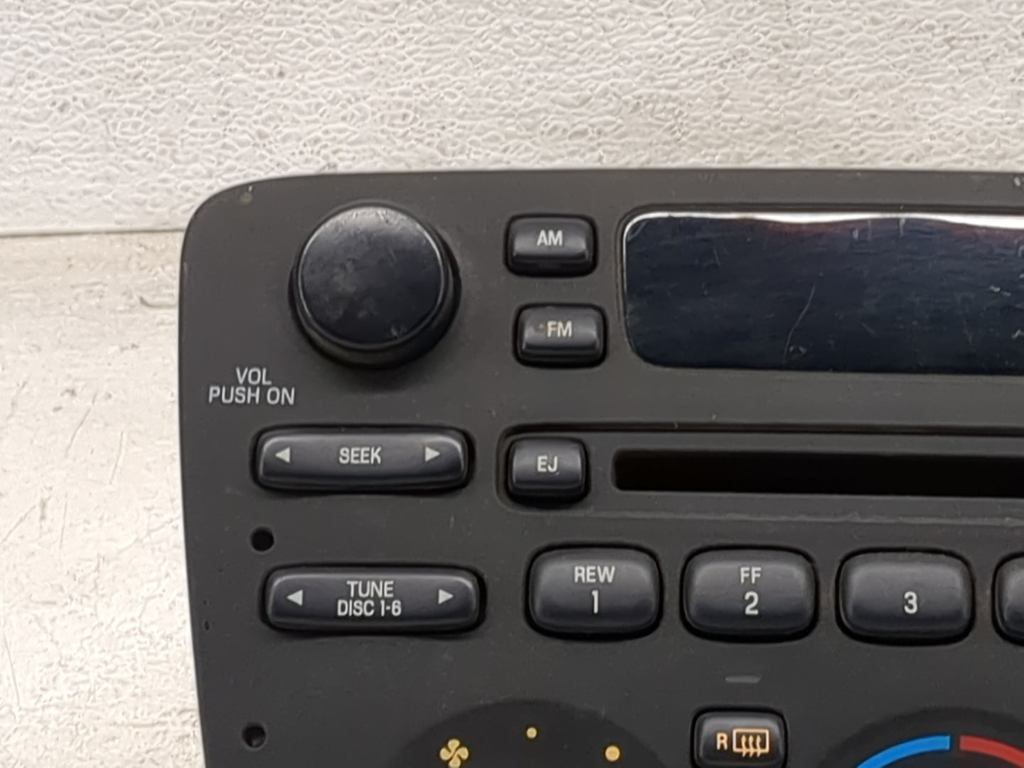 2004-2007 Ford Taurus Radio AM FM Cd Player Receiver Replacement P/N:4F1T-18C858-DC YF1F-18 Fits Fits 2004 2005 2006 2007 OE