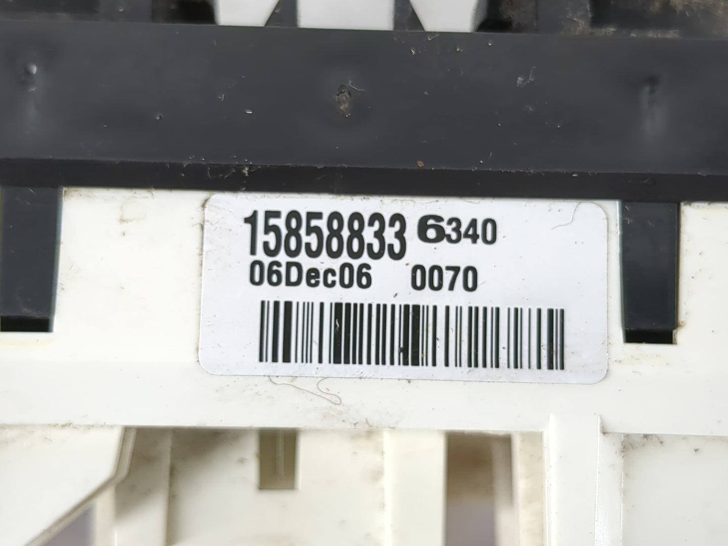 2004-2005 Gmc Canyon Climate Control Module Temperature AC/Heater Replacement P/N:15858833 Fits Fits 2004 2005 OEM Used Auto