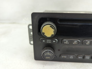 2003-2005 Gmc Envoy Radio AM FM Cd Player Receiver Replacement Fits Fits 2003 2004 2005 2006 OEM Used Auto Parts