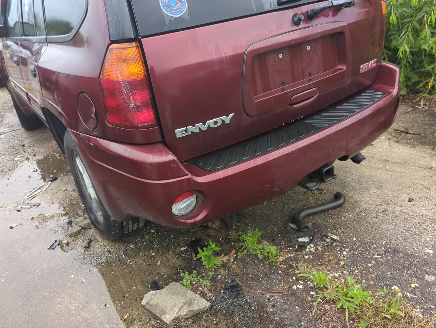 2002-2009 Gmc Envoy Rear Bumper Assembly Oem - Oemusedautoparts1.com