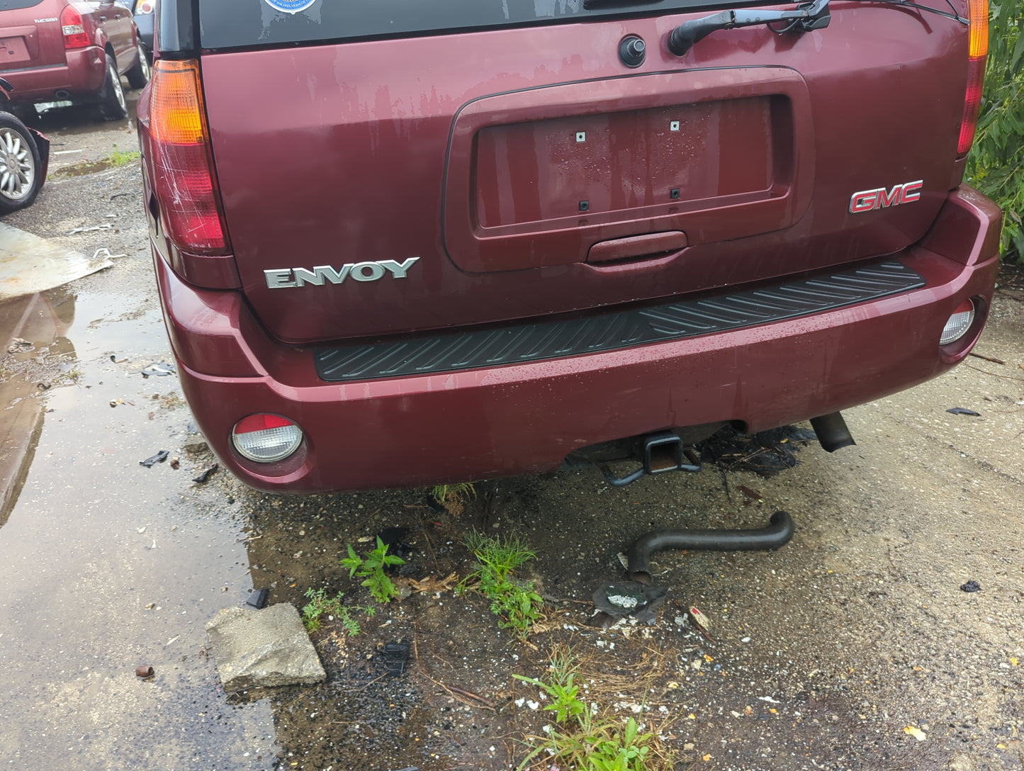 2002-2009 Gmc Envoy Rear Bumper Assembly Oem - Oemusedautoparts1.com