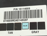 2004-2004 Gmc Envoy Body Control Module Bcm Inner Cabin Fuse Box 1121179 - Oemusedautoparts1.com
