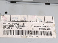 2004-2005 Gmc Envoy Radio Control Panel - Oemusedautoparts1.com