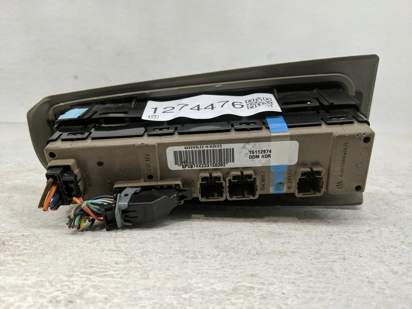 2002-2005 Gmc Envoy Master Power Window Switch Replacement Driver Side Left P/N:15112974 Fits Fits 2002 2003 2004 2005 OEM U