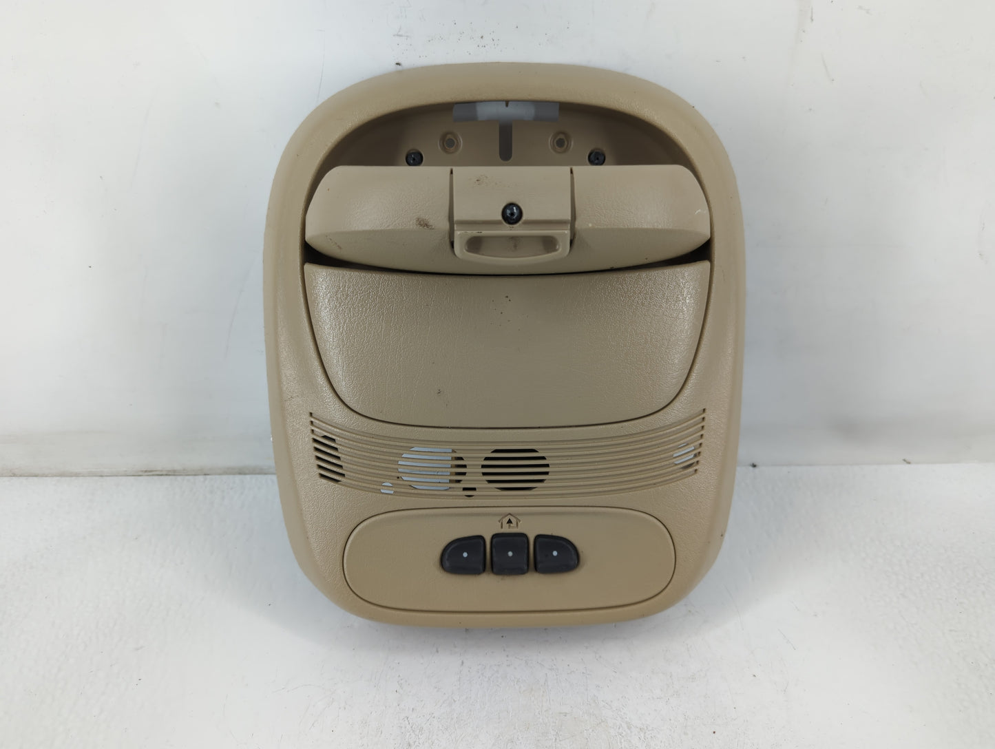 2004 Gmc Envoy Overhead Roof Console Beige - Oemusedautoparts1.com
