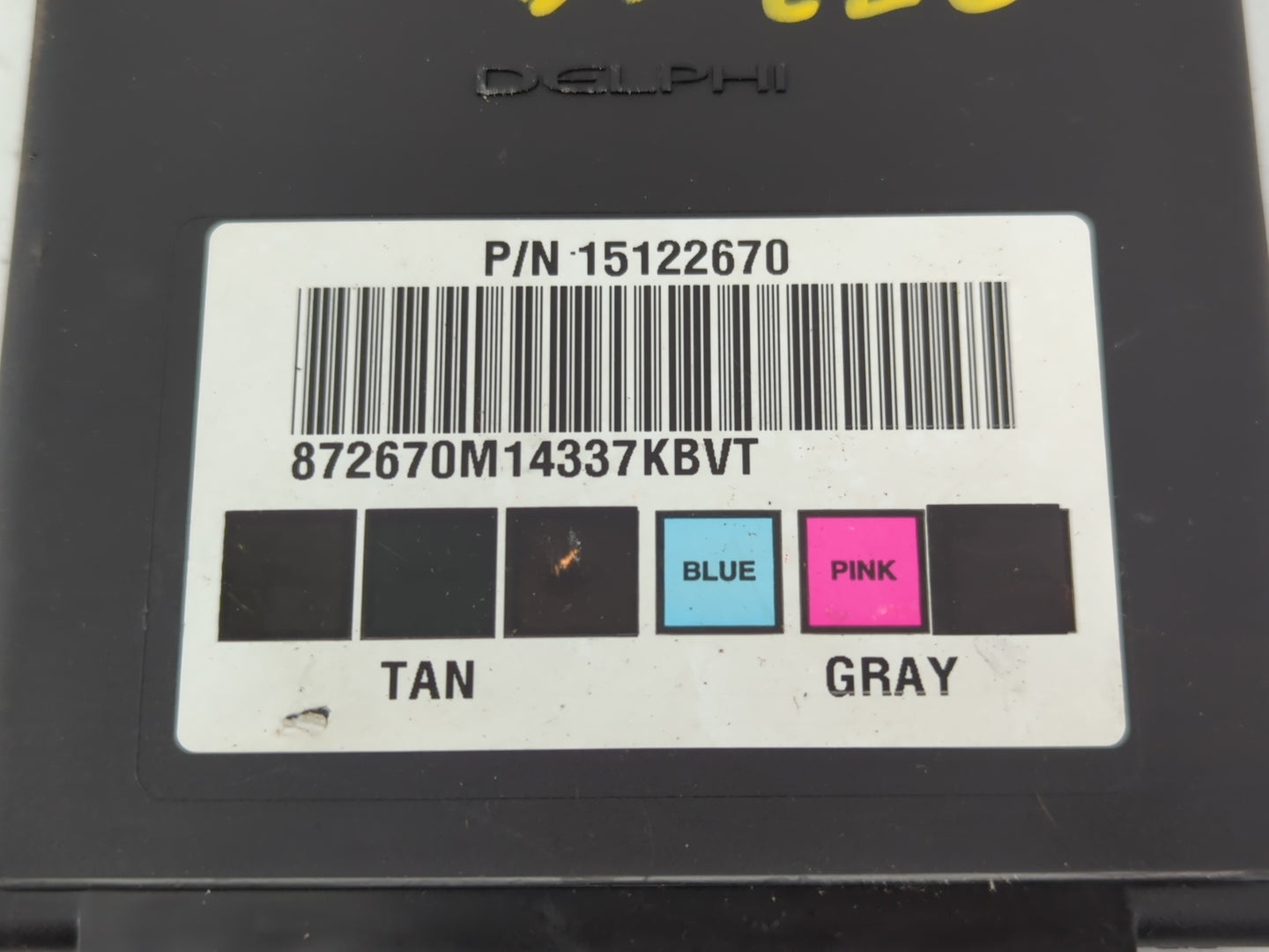 2003-2005 Gmc Envoy PCM Engine Control Computer ECU ECM PCU OEM P/N:15122670 Fits Fits 2003 2004 2005 2006 OEM Used Auto Par