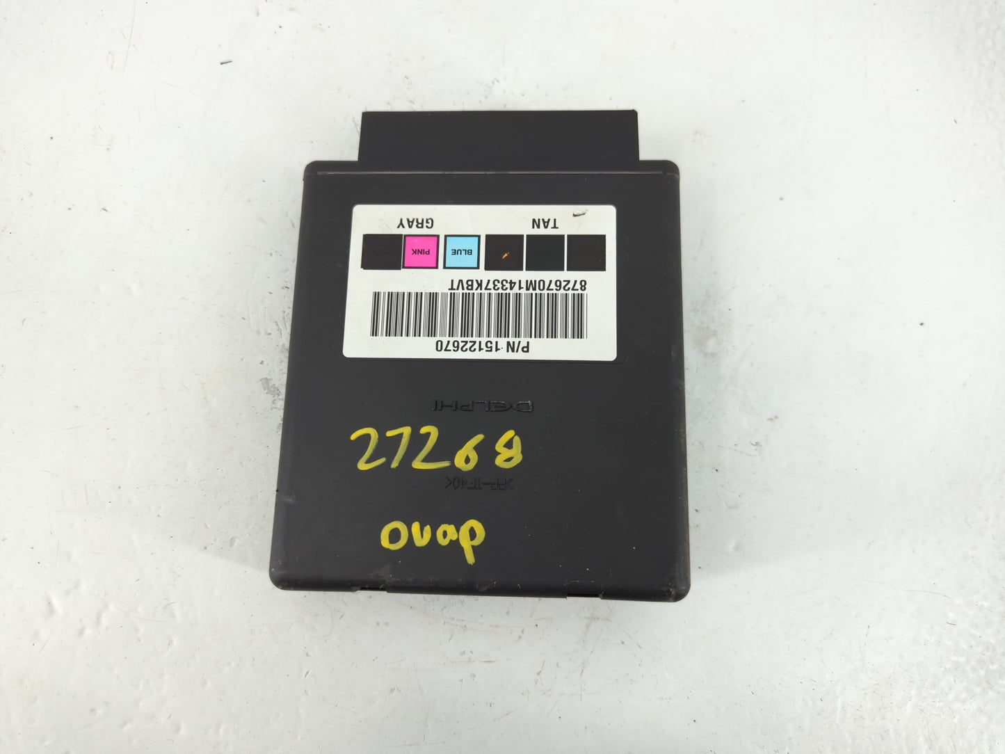 2003-2005 Gmc Envoy PCM Engine Control Computer ECU ECM PCU OEM P/N:15122670 Fits Fits 2003 2004 2005 2006 OEM Used Auto Par