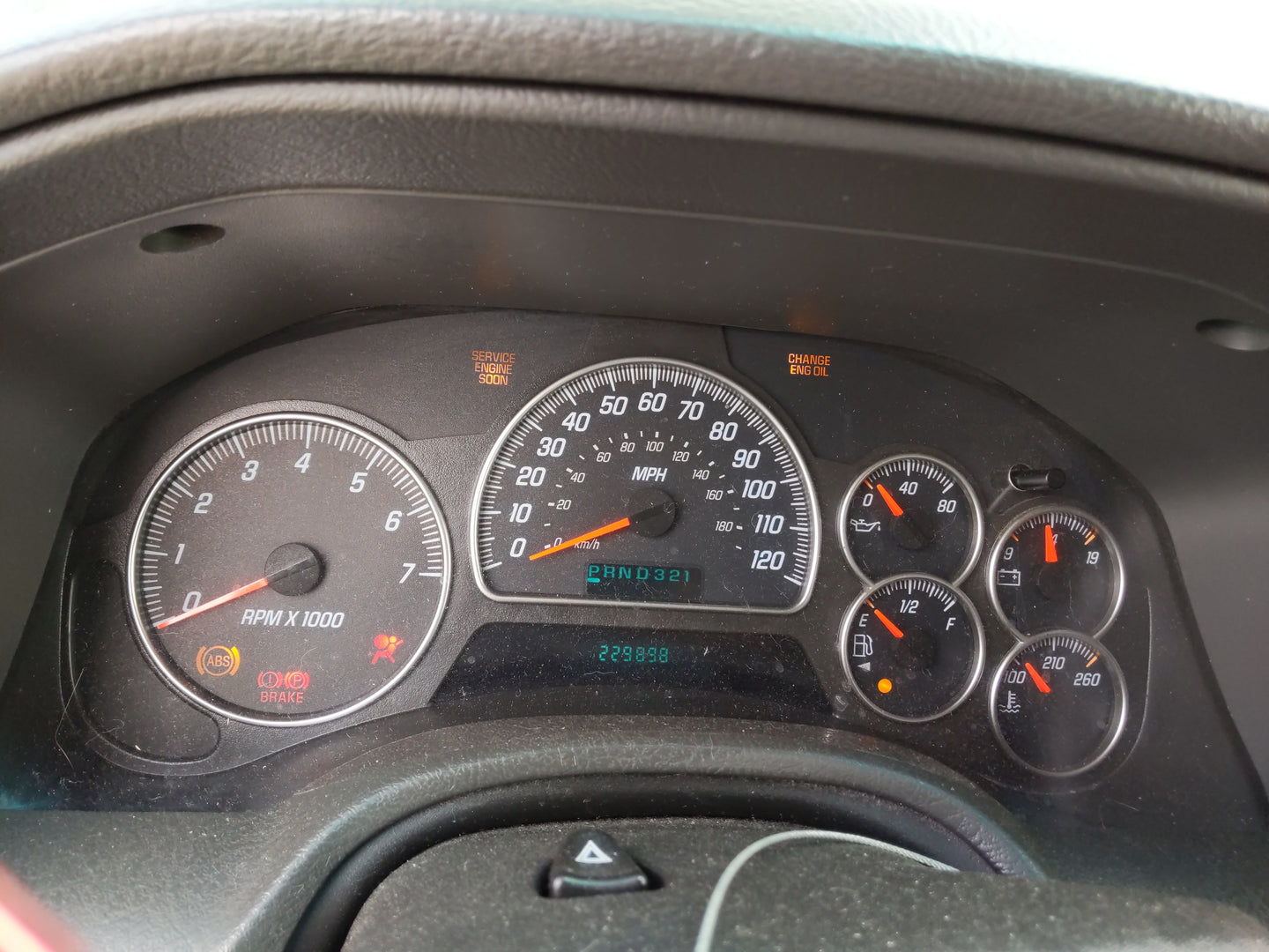 2002-2004 Gmc Envoy Instrument Cluster Speedometer Gauges Fits Fits 2002 2003 2004 OEM Used Auto Parts - Oemusedautoparts1.c