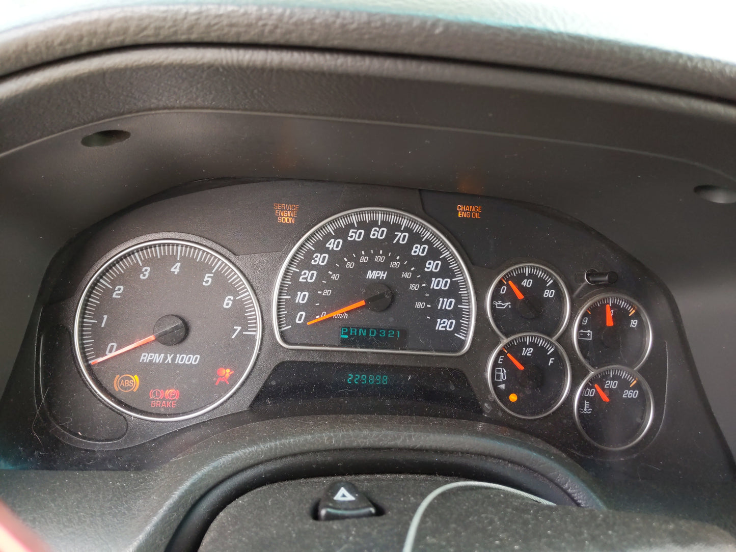 2002-2004 Gmc Envoy Instrument Cluster Speedometer Gauges Fits Fits 2002 2003 2004 OEM Used Auto Parts - Oemusedautoparts1.c