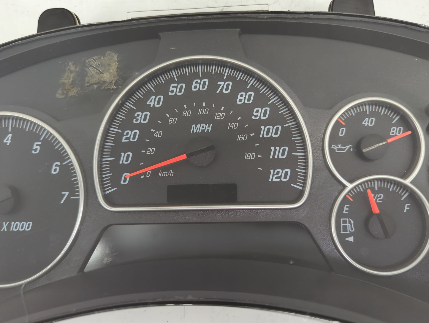 2004 Gmc Envoy Xuv Instrument Cluster Speedometer Gauges P/N:15115883 Fits Fits 2002 2003 OEM Used Auto Parts - Oemusedautop