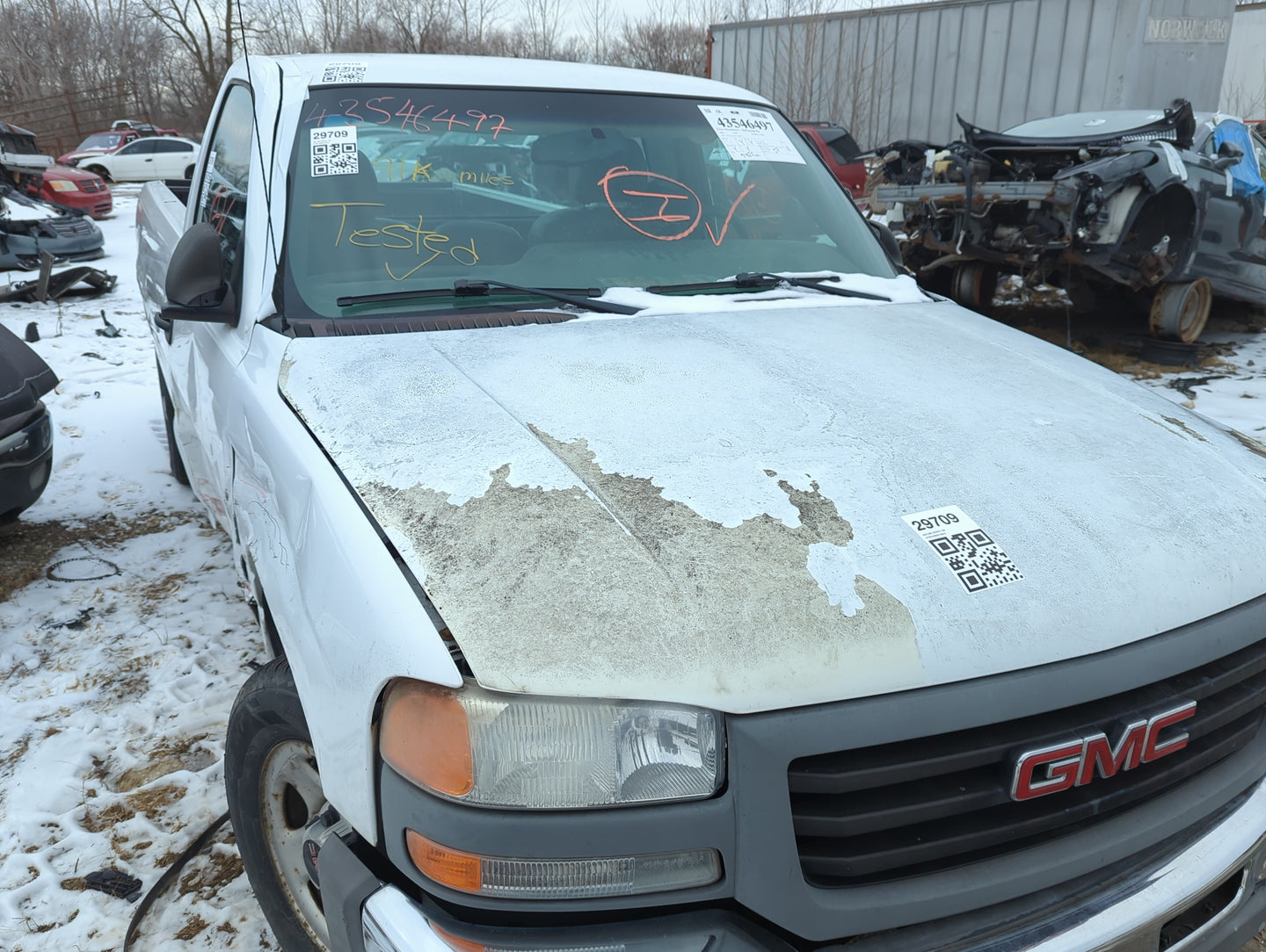 1999-2007 Gmc Sierra 1500 Hood Oem - Oemusedautoparts1.com
