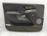 2004 Gmc Sierra 1500 Front Left Driver Interior Door Panel Trim Dark Grey - Oemusedautoparts1.com