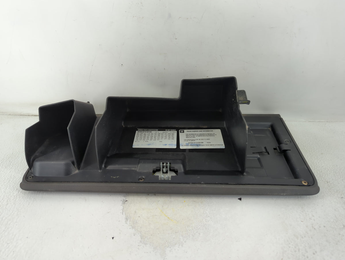 2004 Gmc Sierra 1500 Passenger Glove Box Door Storage Compartment Black - Oemusedautoparts1.com