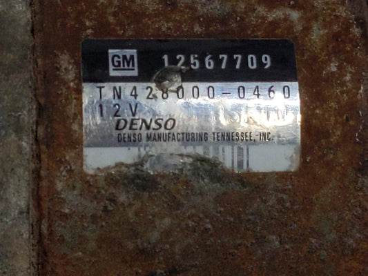 2001-2010 Gmc Sierra 2500 Car Starter Motor Solenoid OEM P/N:TN428000-0460 12567709 Fits OEM Used Auto Parts