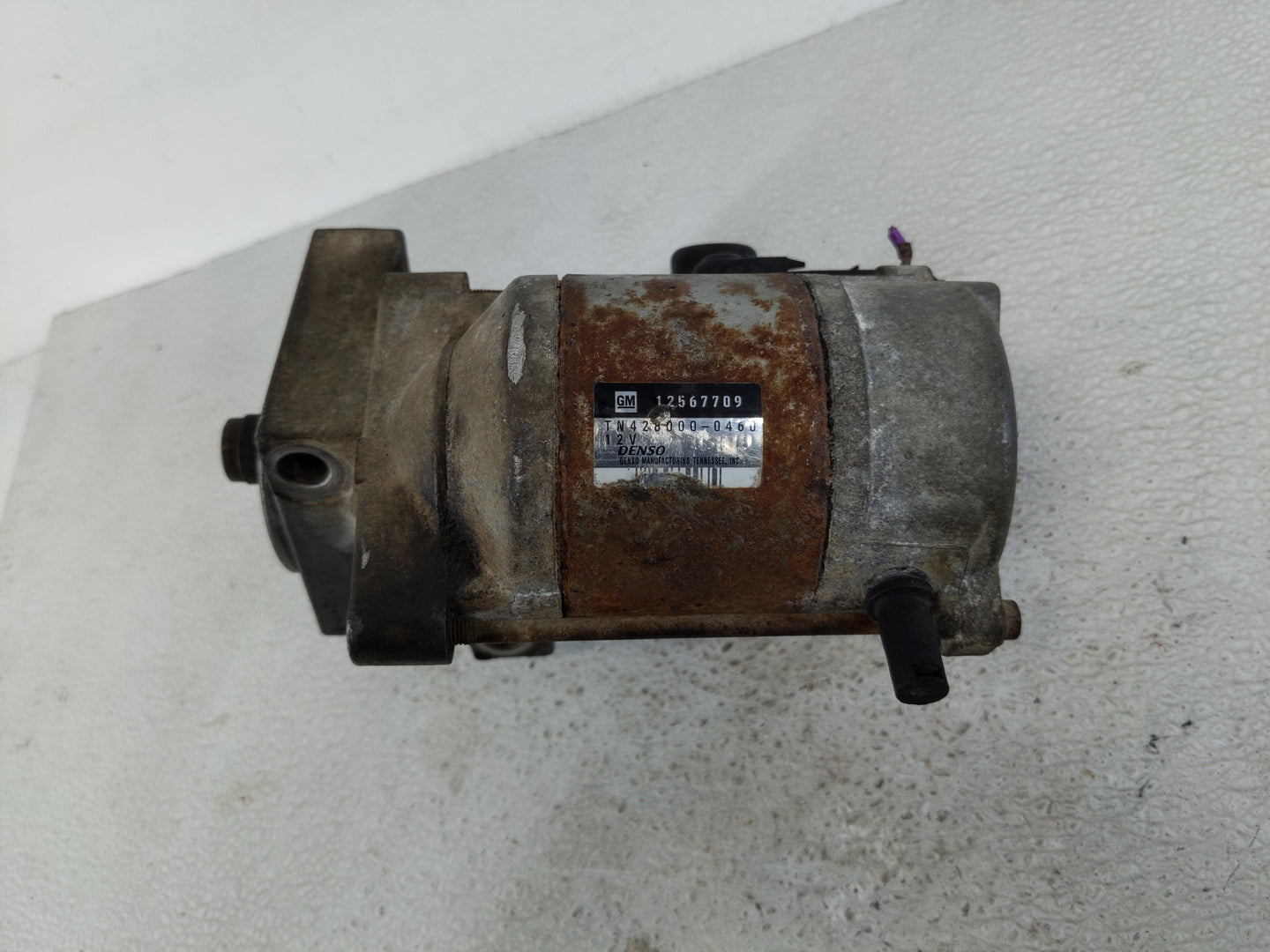 2001-2010 Gmc Sierra 2500 Car Starter Motor Solenoid OEM P/N:TN428000-0460 12567709 Fits OEM Used Auto Parts - Oemusedautopa