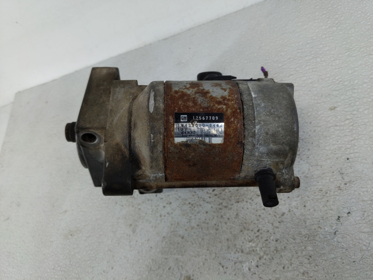 2001-2010 Gmc Sierra 2500 Car Starter Motor Solenoid OEM P/N:TN428000-0460 12567709 Fits OEM Used Auto Parts - Oemusedautopa