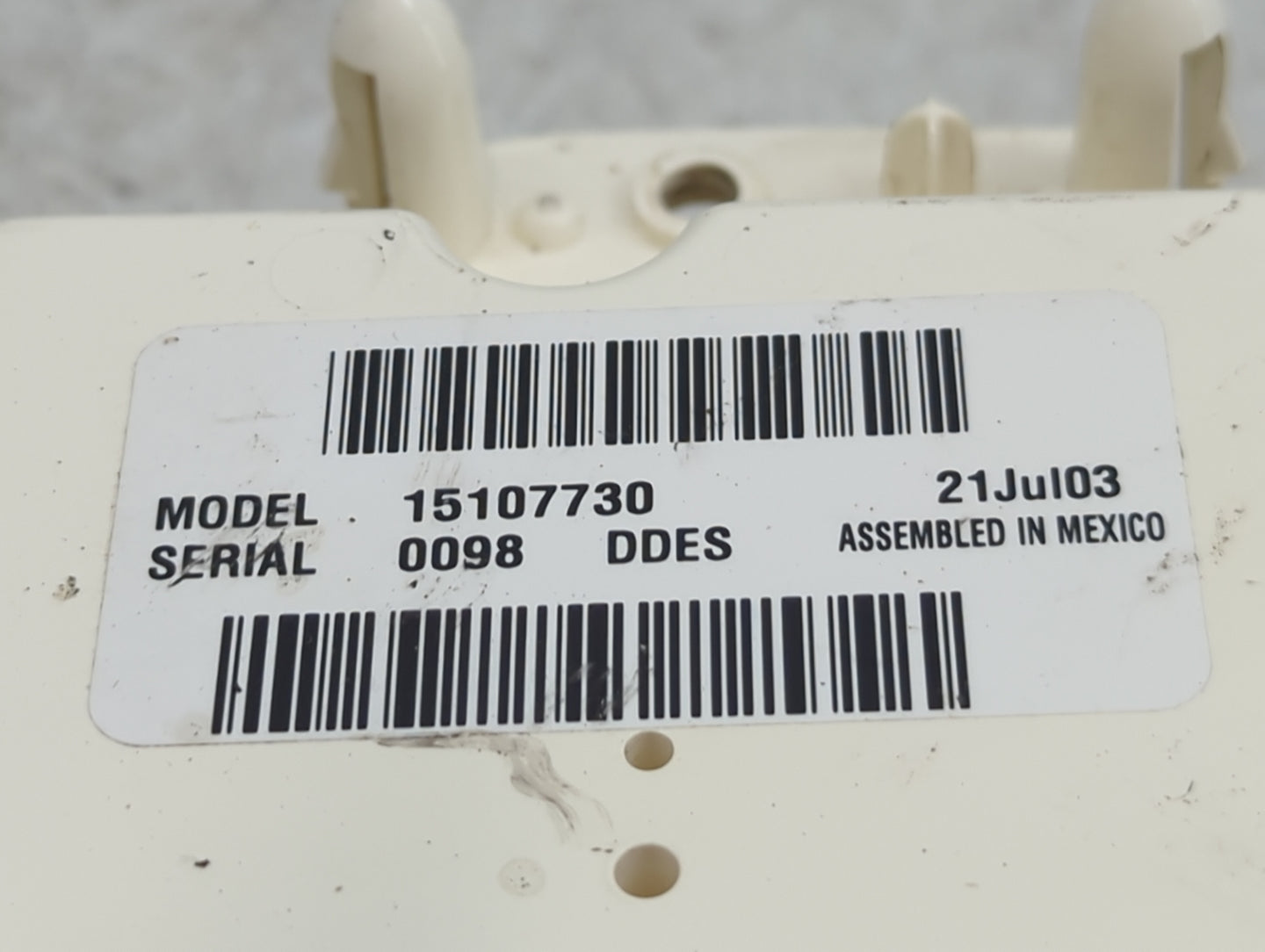 2003-2004 Gmc Yukon Climate Control Module Temperature AC/Heater Replacement P/N:15107730 Fits Fits 2003 2004 OEM Used Auto 