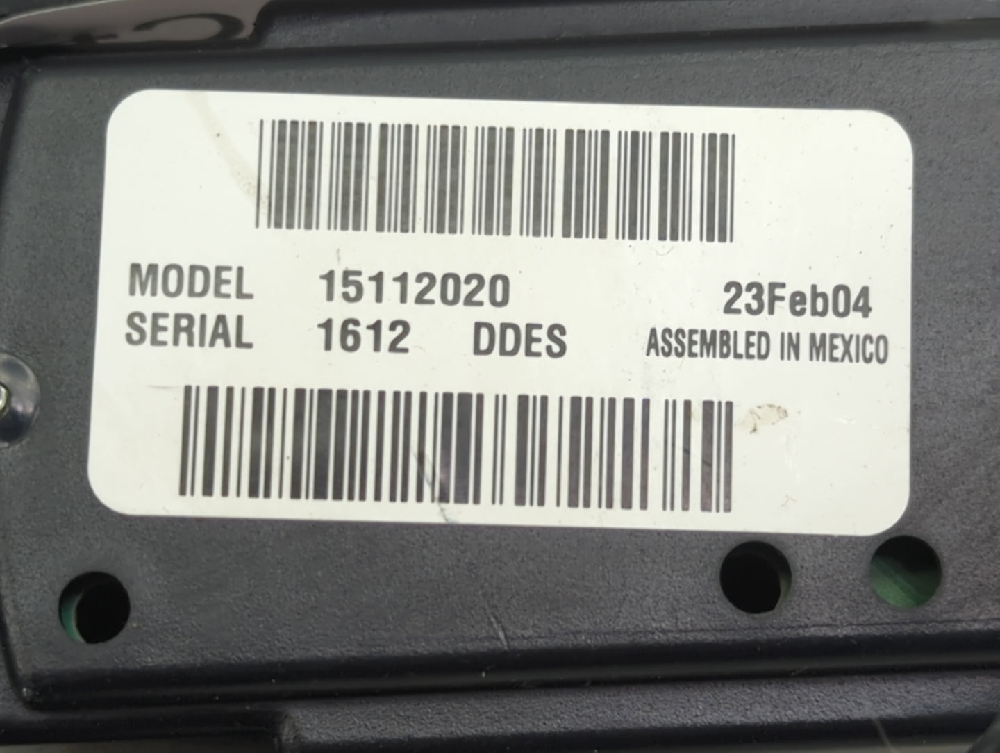 2003-2006 Gmc Yukon Climate Control Module Temperature AC/Heater Replacement P/N:15112020 Fits Fits 2003 2004 2005 2006 OEM 