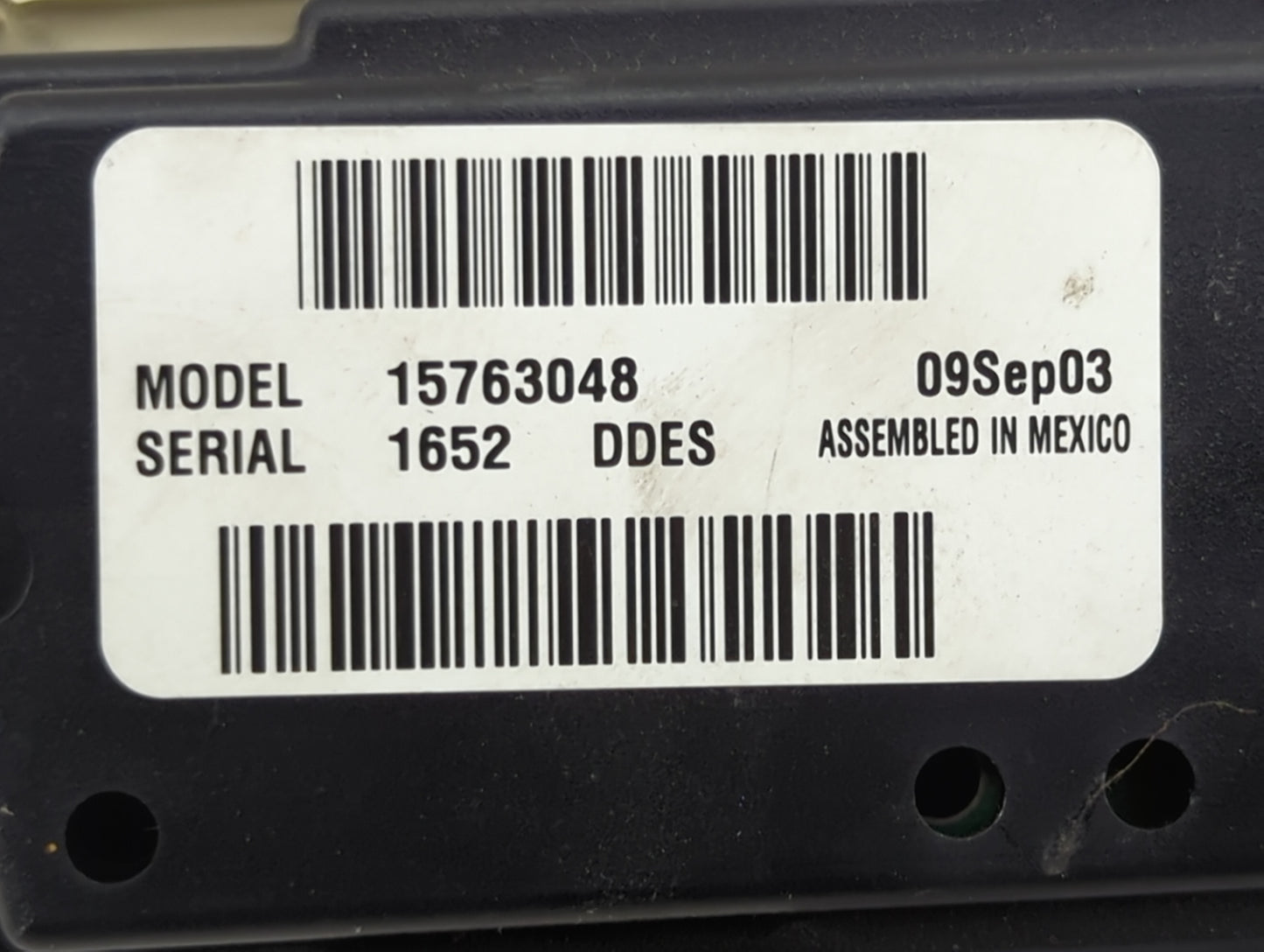 2003-2006 Gmc Yukon Climate Control Module Temperature AC/Heater Replacement P/N:15763048 Fits Fits 2003 2004 2005 2006 OEM 