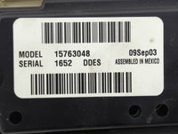 2003-2006 Gmc Yukon Climate Control Module Temperature AC/Heater Replacement P/N:15763048 Fits Fits 2003 2004 2005 2006 OEM 