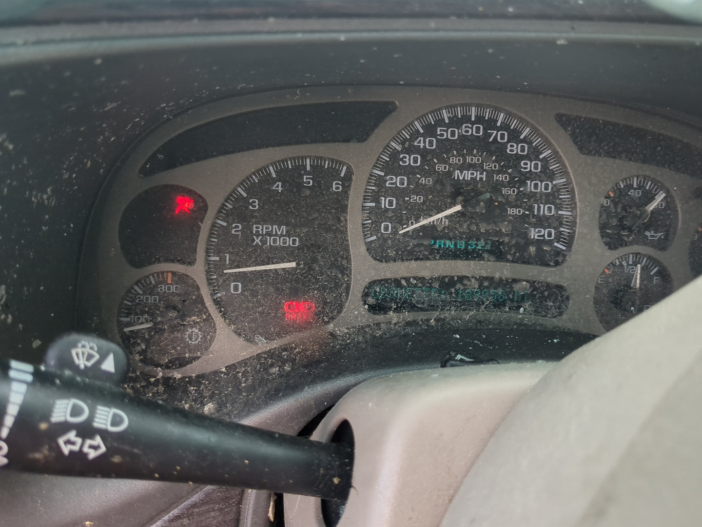 2003-2004 Gmc Yukon Instrument Cluster Speedometer Gauges Miles:190K Fits Fits 2003 2004 OEM Used Auto Parts - Oemusedautopa