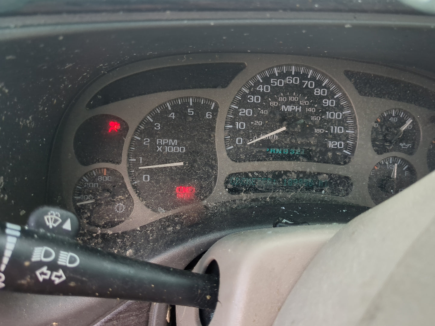 2003-2004 Gmc Yukon Instrument Cluster Speedometer Gauges Miles:190K Fits Fits 2003 2004 OEM Used Auto Parts - Oemusedautopa
