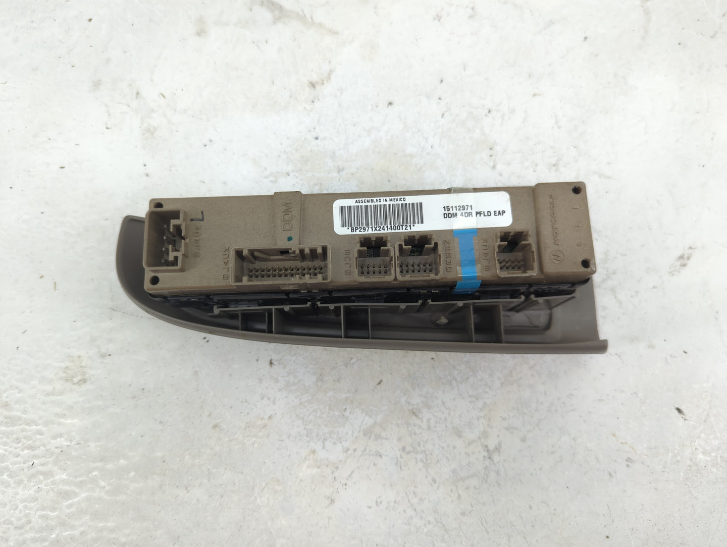 2003-2006 Gmc Yukon Master Power Window Switch Replacement Driver Side Left Fits Fits 2003 2004 2005 2006 2007 OEM Used Auto