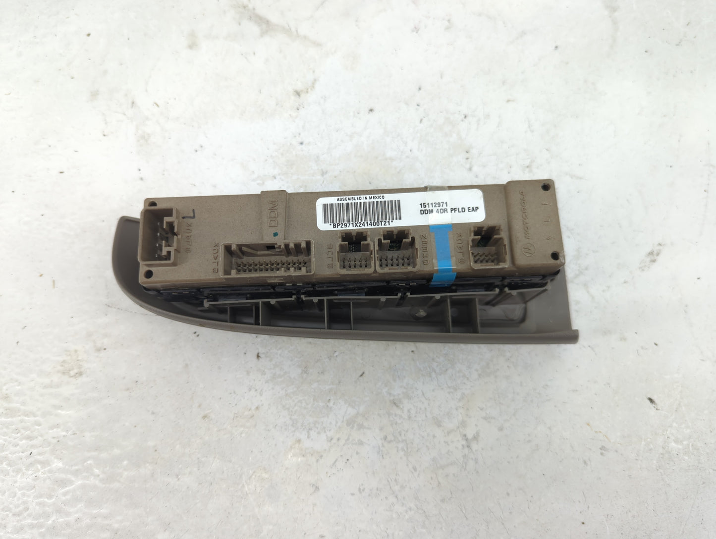 2003-2006 Gmc Yukon Master Power Window Switch Replacement Driver Side Left Fits Fits 2003 2004 2005 2006 2007 OEM Used Auto