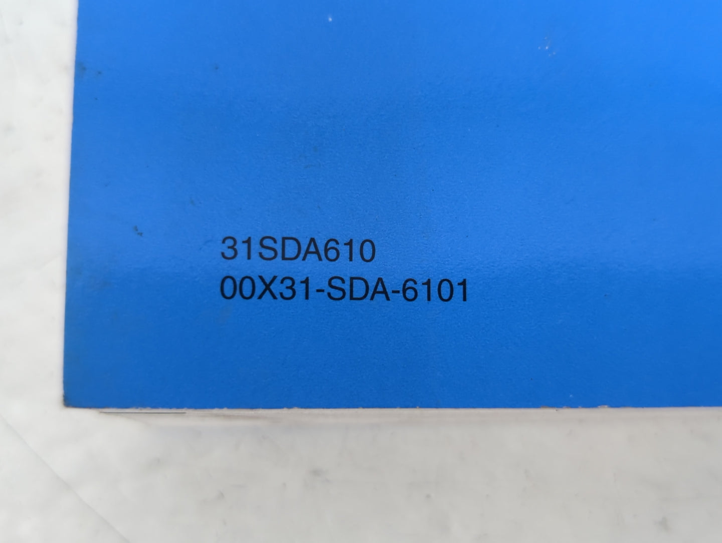 2004 Honda Accord Owners Manual Book Guide P/N:31SDA610 00X31-SDA-6101 OEM Used Auto Parts - Oemusedautoparts1.com