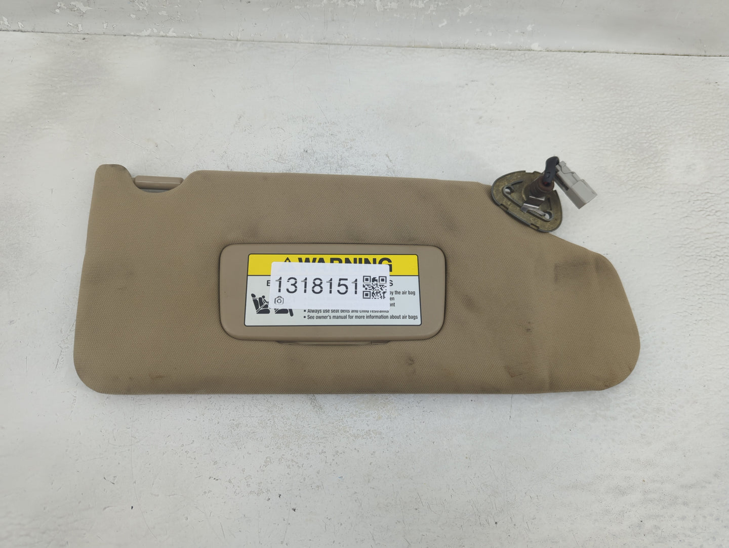 2003-2007 Honda Accord Sun Visor Shade Replacement Passenger Right Mirror Fits Fits 2003 2004 2005 2006 2007 OEM Used Auto P