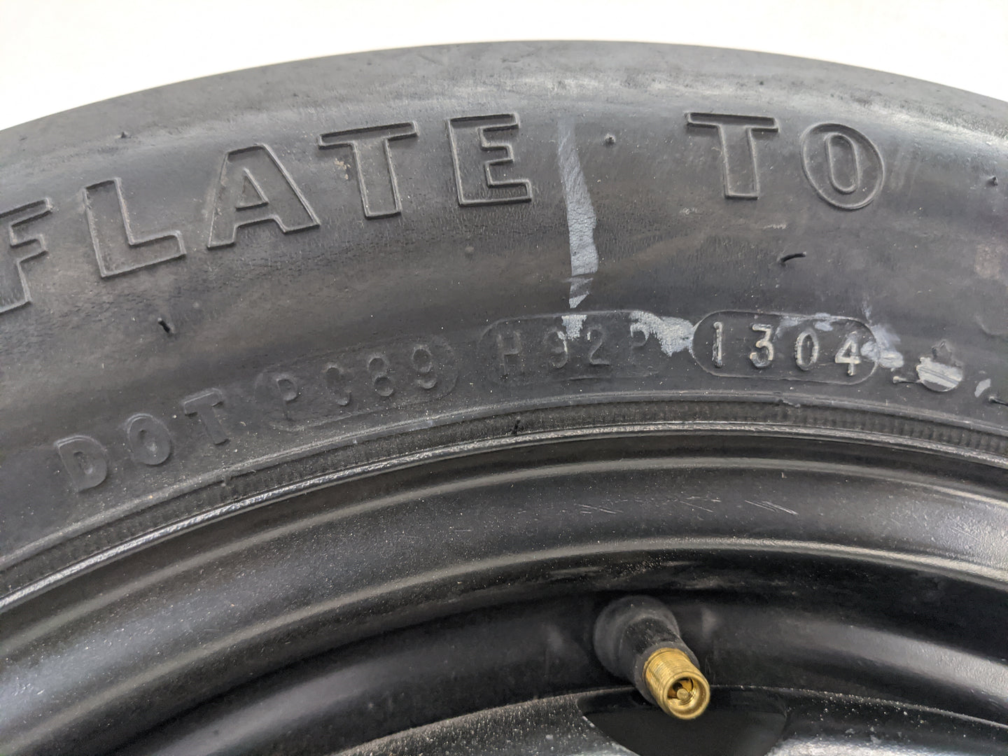 2003-2007 Honda Accord Spare Donut Tire Wheel Rim Oem - Oemusedautoparts1.com