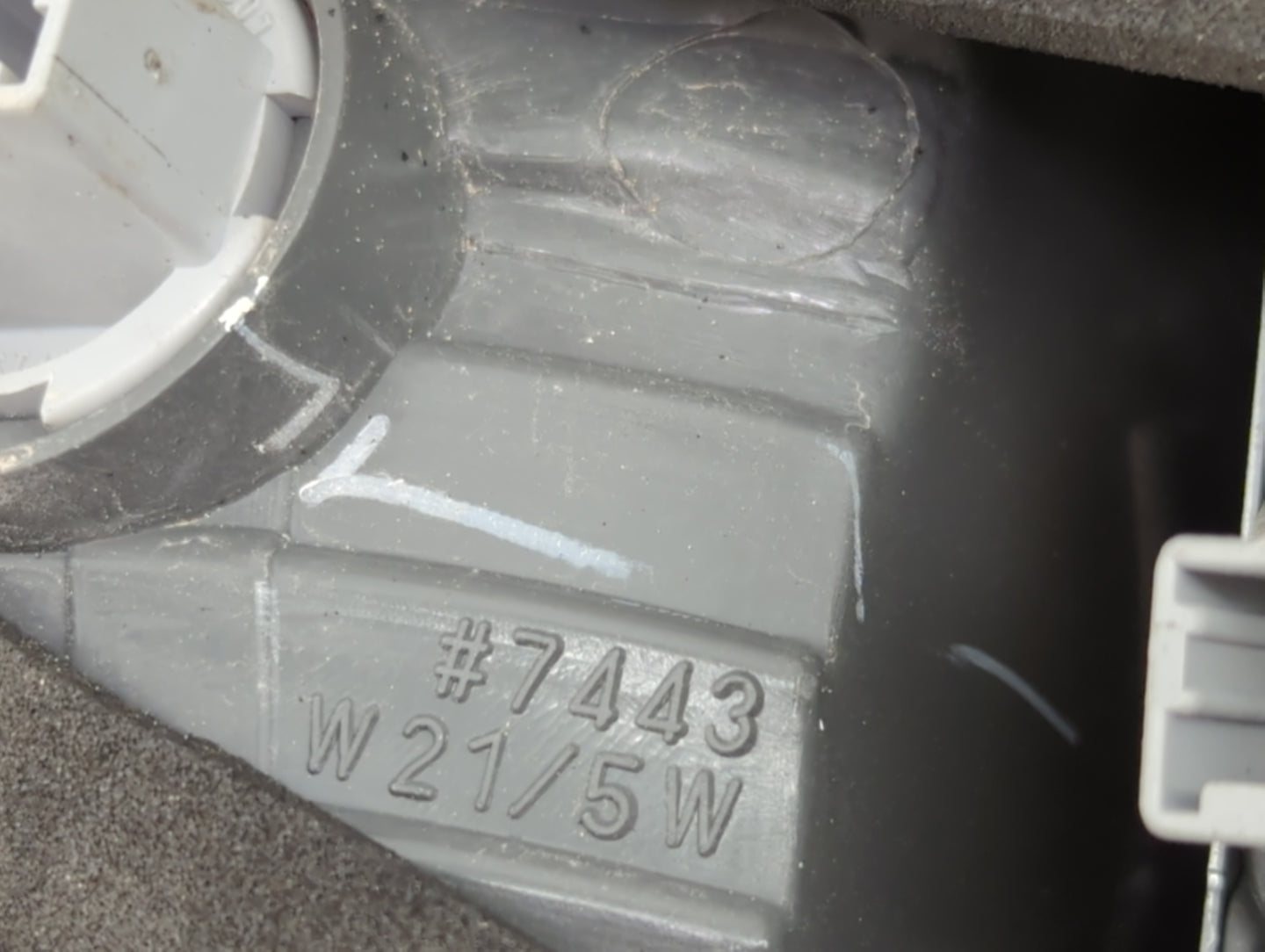 2003-2004 Honda Accord Tail Light Assembly Driver Left OEM P/N:7443 Fits Fits 2003 2004 OEM Used Auto Parts - Oemusedautopar