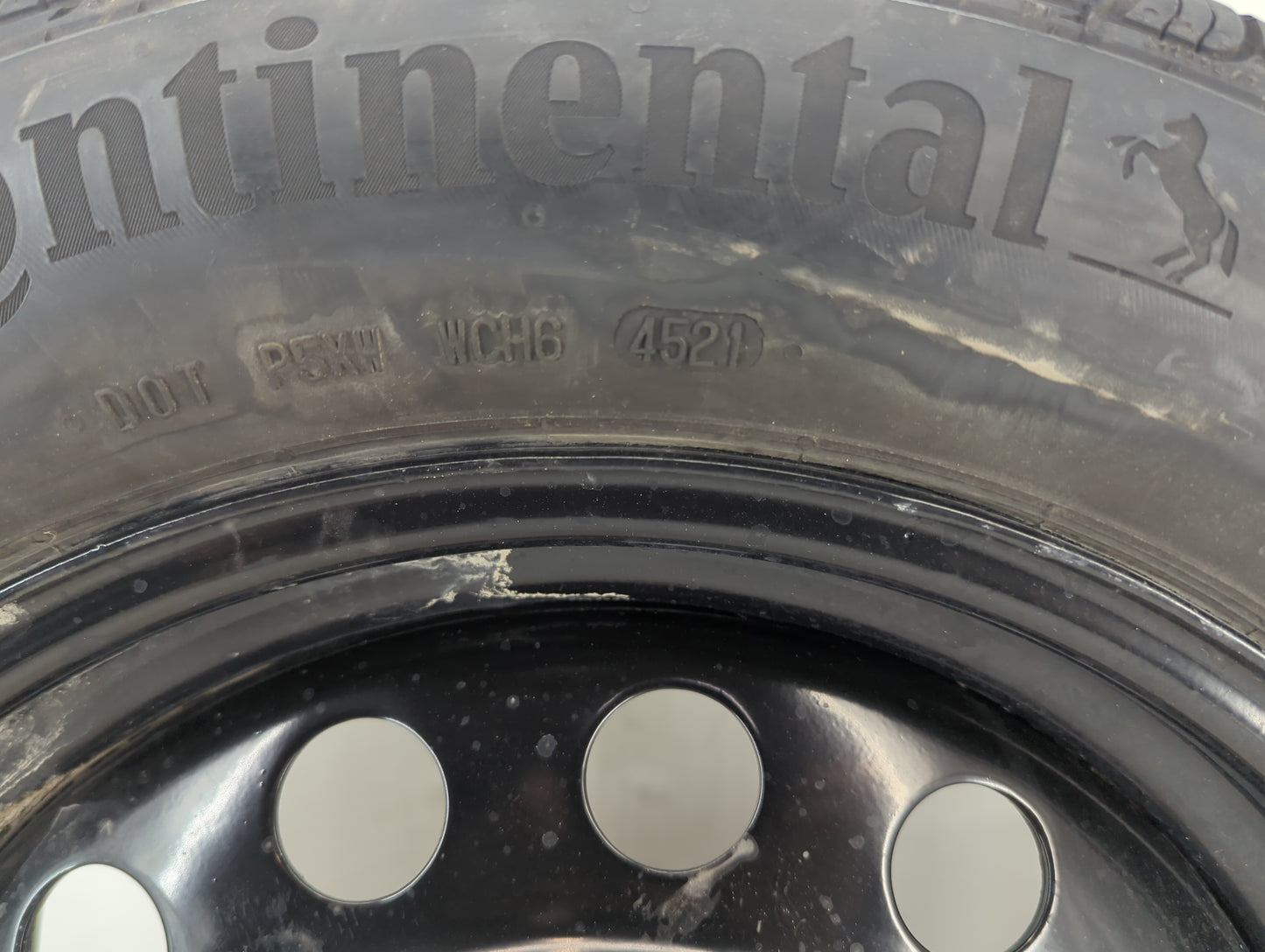 2004 Honda Accord Spare Donut Tire Wheel Rim Oem - Oemusedautoparts1.com