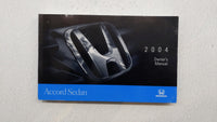 2004 Honda Accord Owners Manual Book Guide P/N:00X31-SDA-6100 OEM Used Auto Parts - Oemusedautoparts1.com