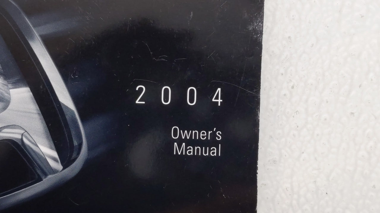 2004 Honda Accord Owners Manual Book Guide P/N:00X31-SDA-6100 OEM Used Auto Parts - Oemusedautoparts1.com