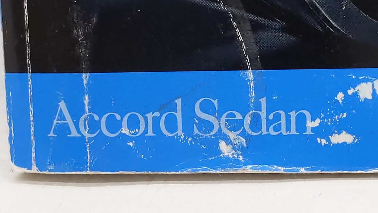 2004 Honda Accord Owners Manual Book Guide OEM Used Auto Parts - Oemusedautoparts1.com