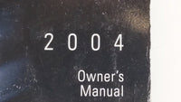 2004 Honda Accord Owners Manual Book Guide OEM Used Auto Parts - Oemusedautoparts1.com