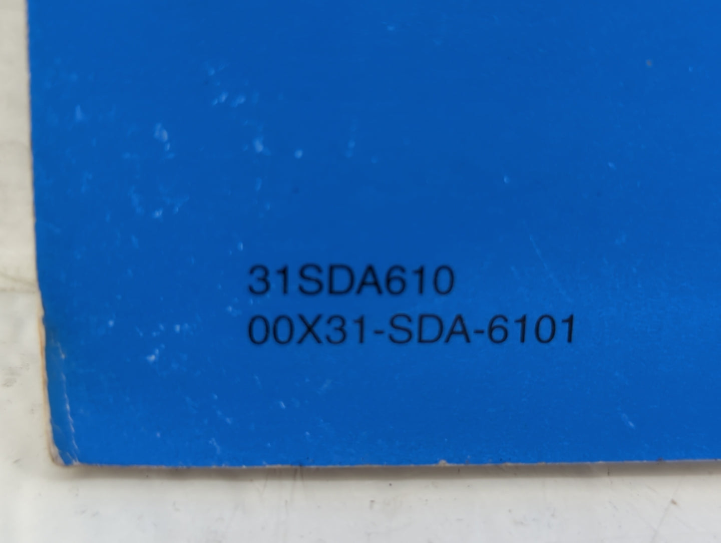 2004 Honda Accord Owners Manual Book Guide OEM Used Auto Parts - Oemusedautoparts1.com