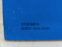 2004 Honda Accord Owners Manual Book Guide OEM Used Auto Parts - Oemusedautoparts1.com