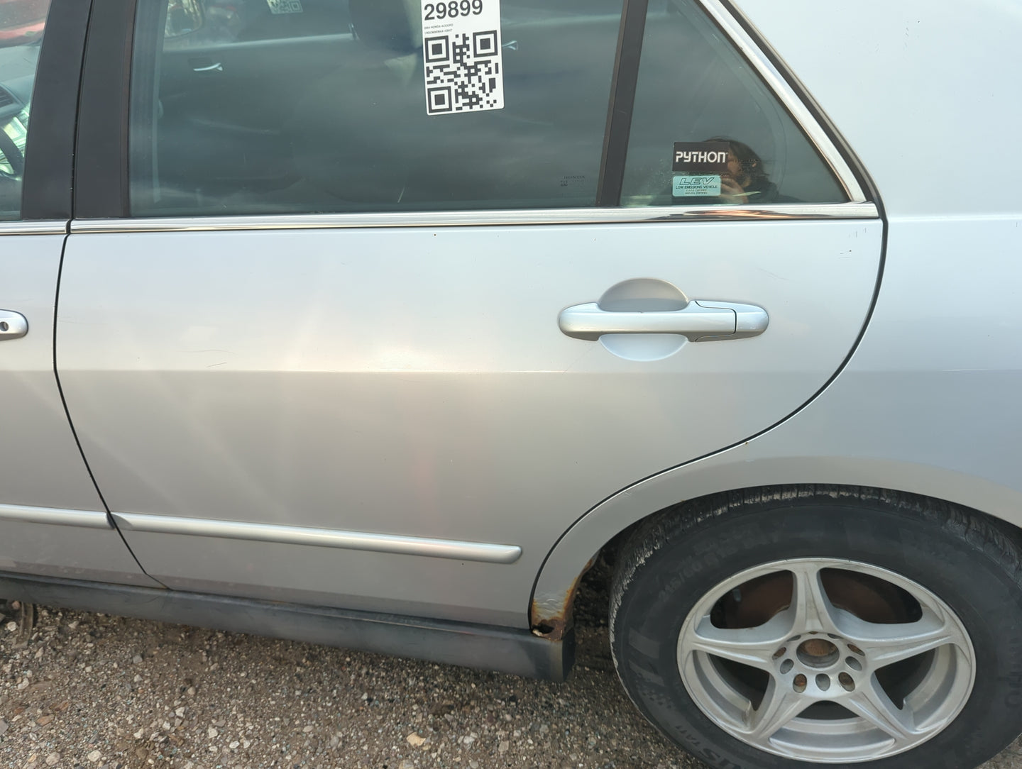 2003-2007 Honda Accord Driver Rear Door Oem - Oemusedautoparts1.com